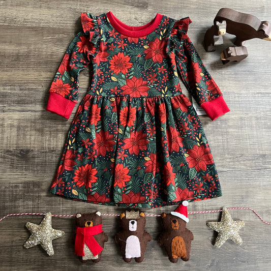 Poinsettias - Everyday Dress - Ready to Post