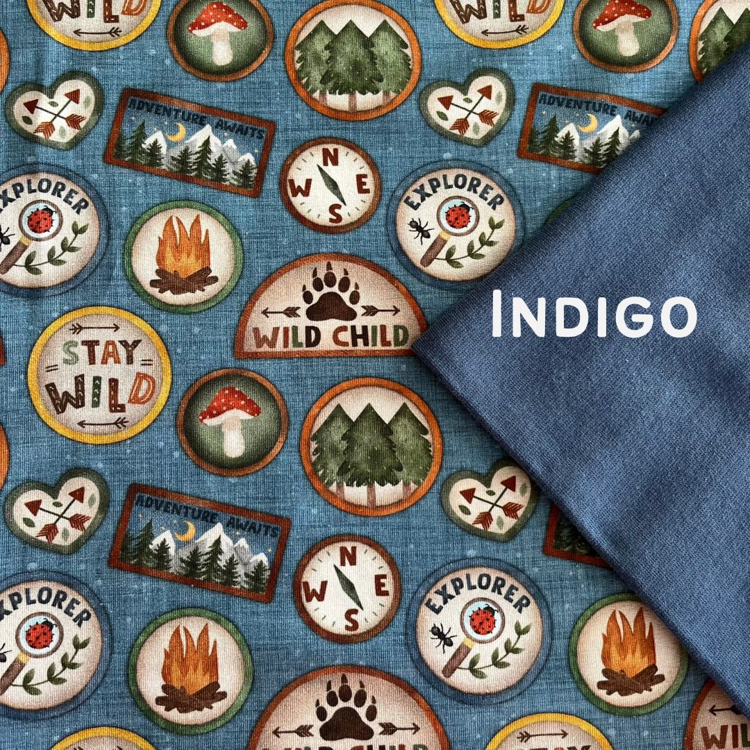 Stay Wild - Warmer Fabric - All in One Babygrow