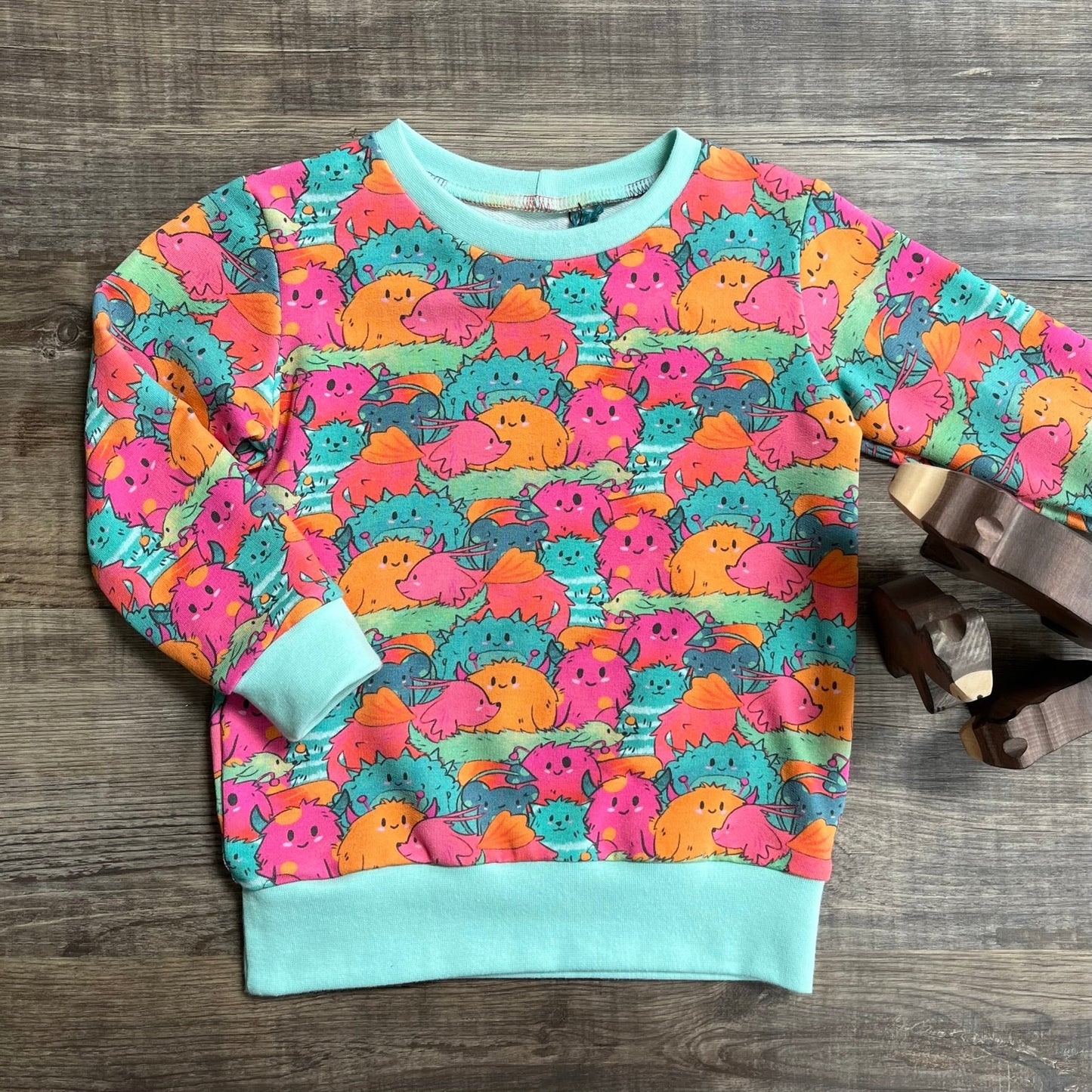 Big Flowers - Warmer Fabric - Jumper