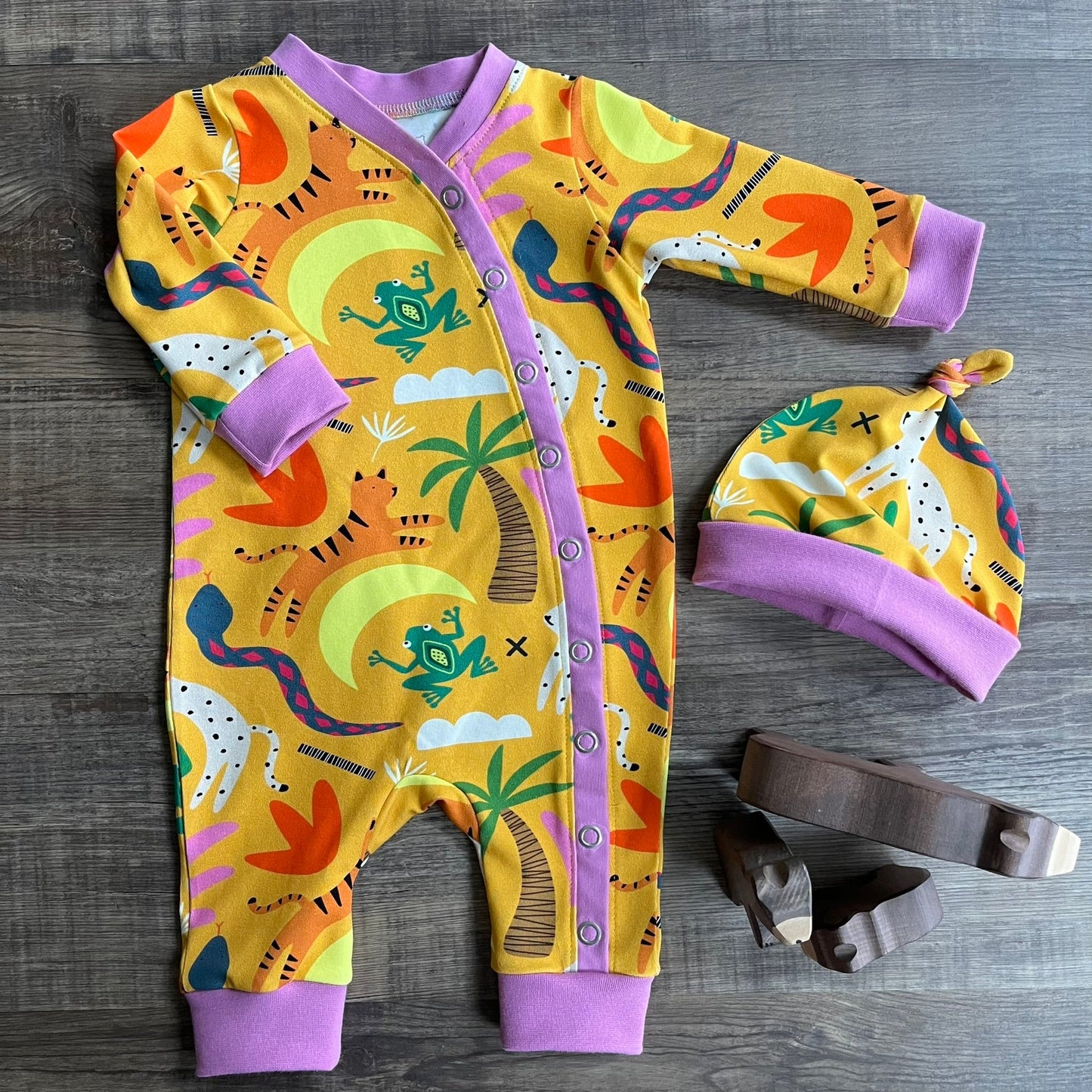Jungle - All in One Babygrow