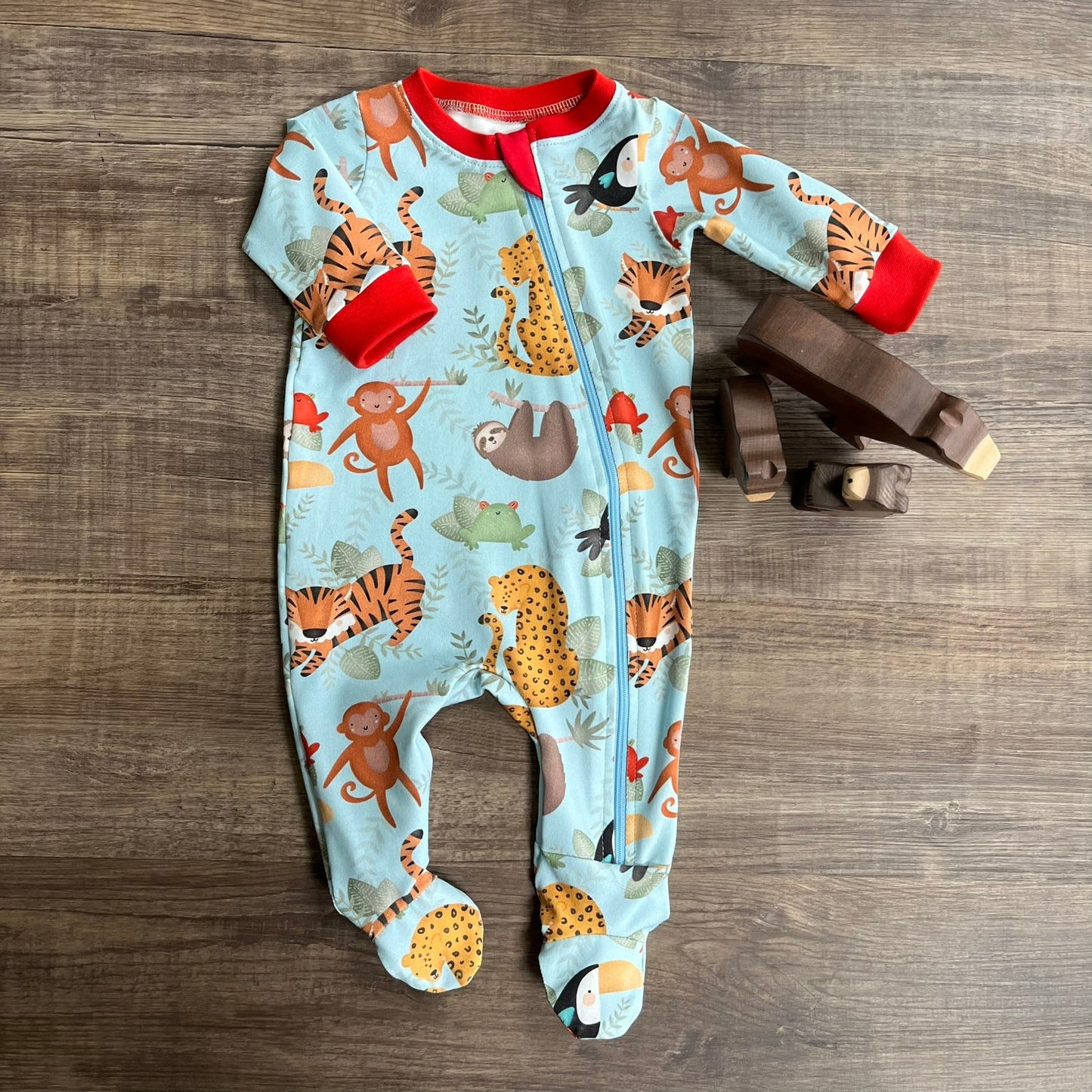 Hearts and Rainbows - All in One Babygrow