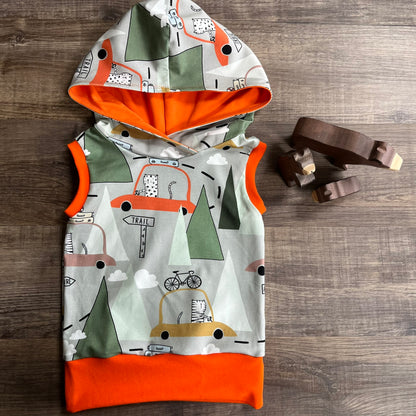 Mountain Drive - Hooded Vest/Top