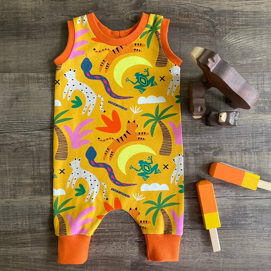 Stay Wild - Warmer Fabric - Pick and Mix Pull Up Romper