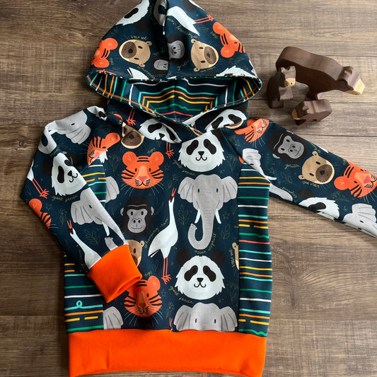 Animal Hoodie - 3-4 Years - Ready to Post