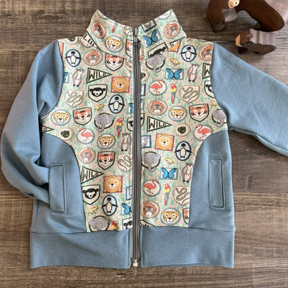 Stay Wild - Warmer Fabric - Zip Up Jacket