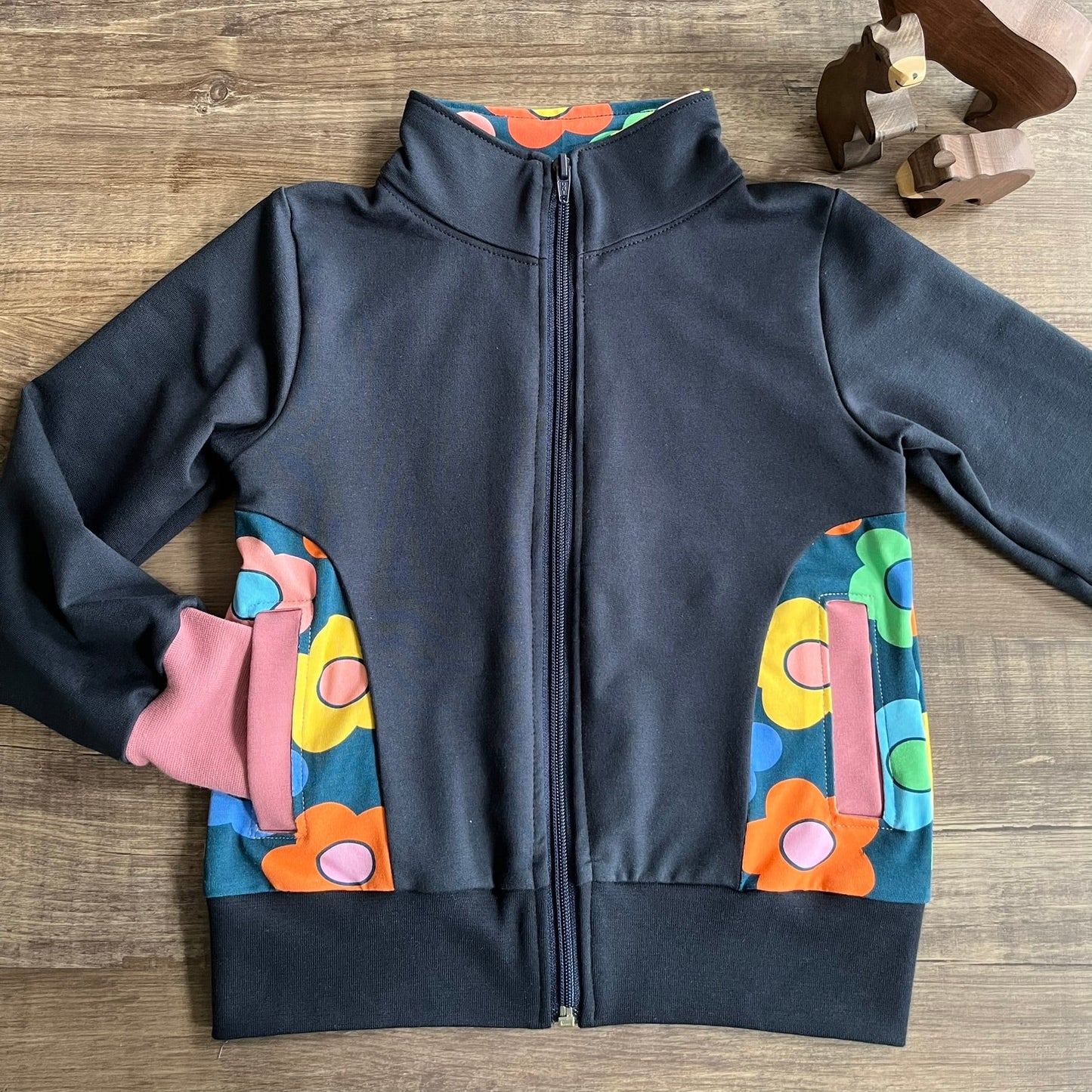 Zip Up Jacket- Warmer Fabric