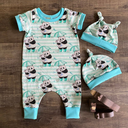 Stay Wild - Warmer Fabric - Pick and Mix Pull Up Romper