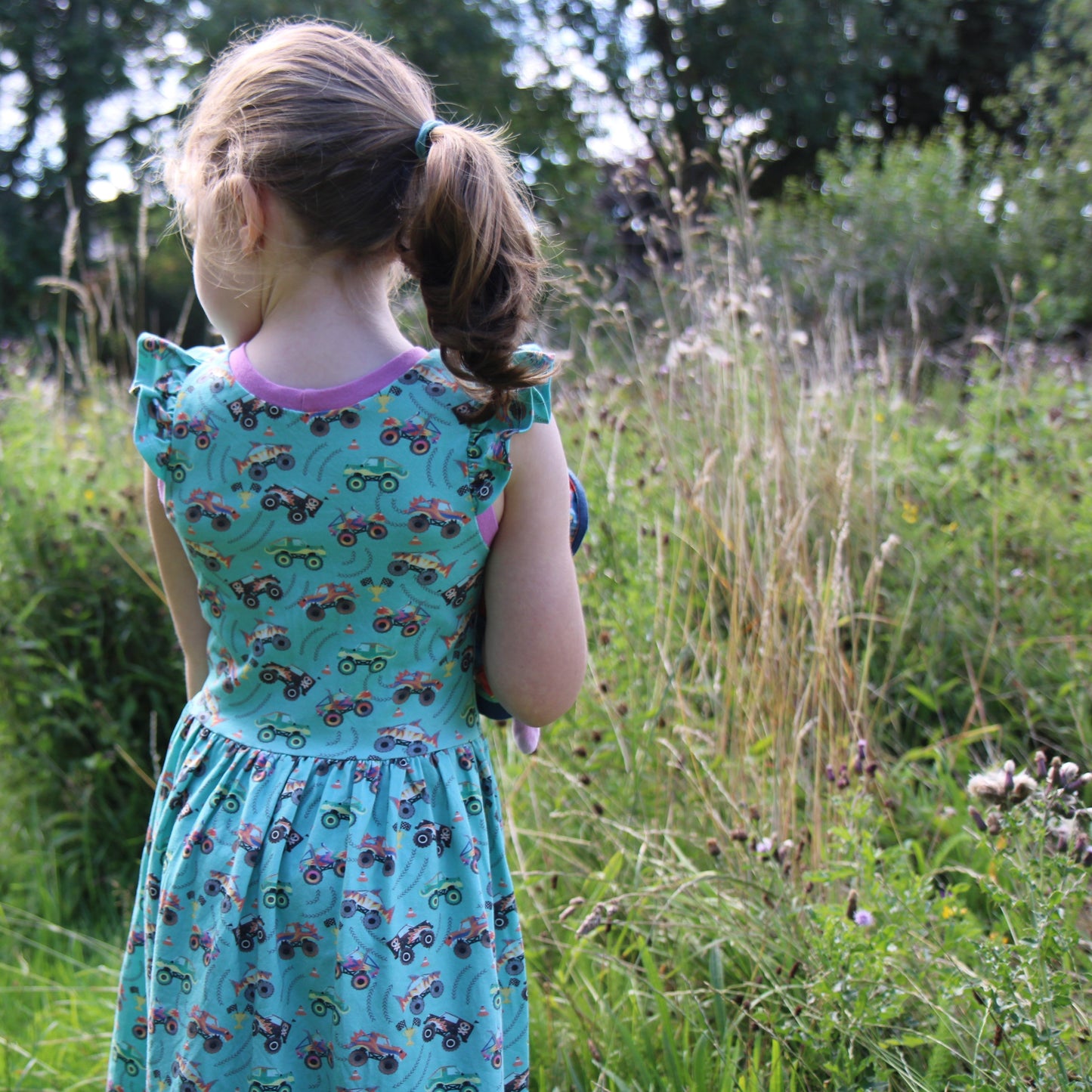 Weather Clouds - Pink - Everyday Dress