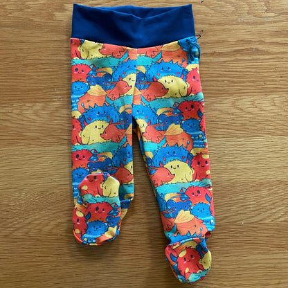 Under The Sea - Footed Leggings