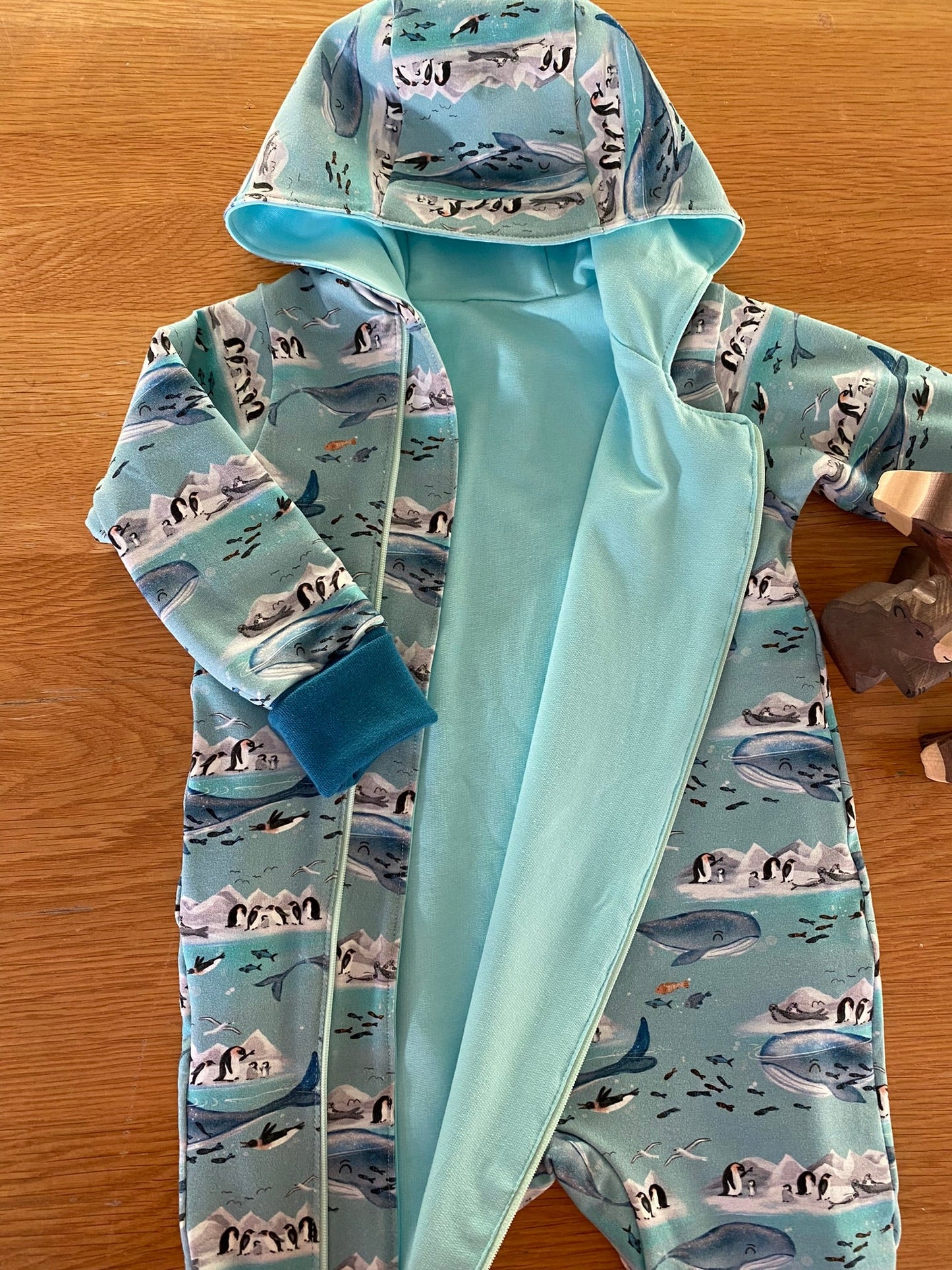 Ice Creams - Mint Long Zip Up Coverall