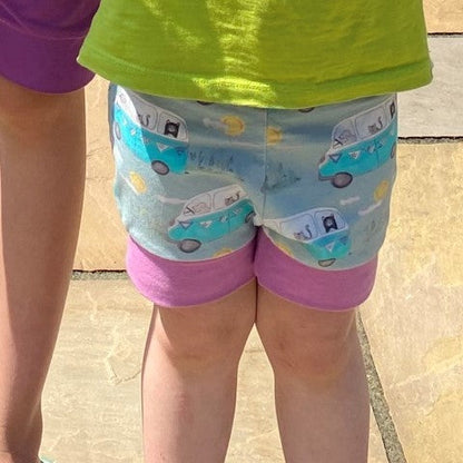 Beach Huts - Shortie Shorts