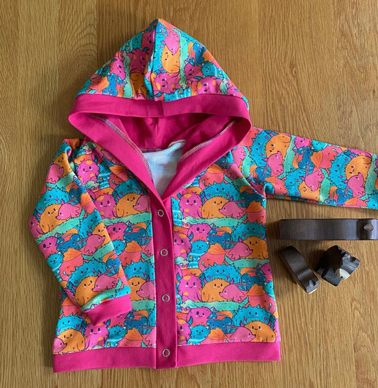 Ice Creams - Mint hooded cardi