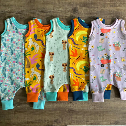 Fox and Friends - Pick and Mix Pull Up Romper
