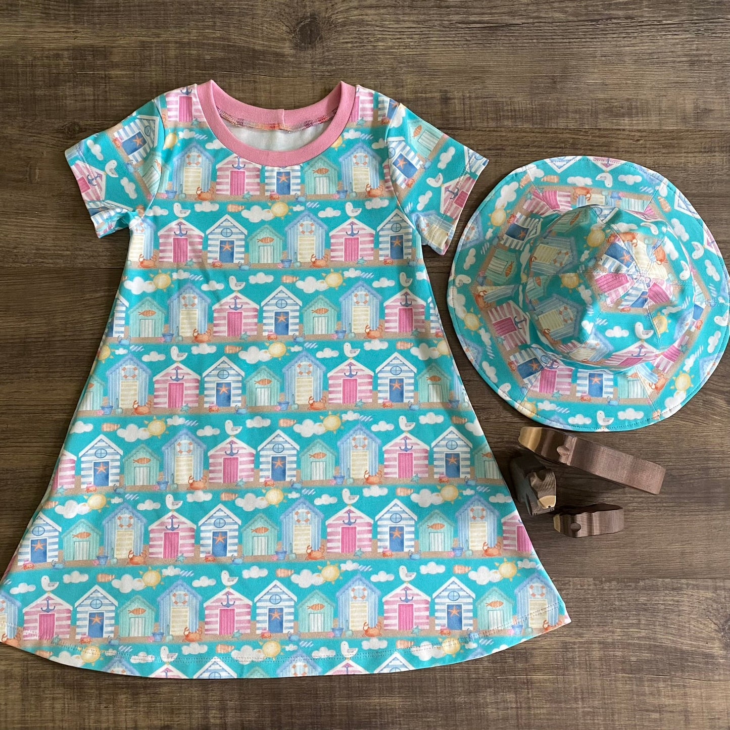 Ice Creams - Mint t shirt dress