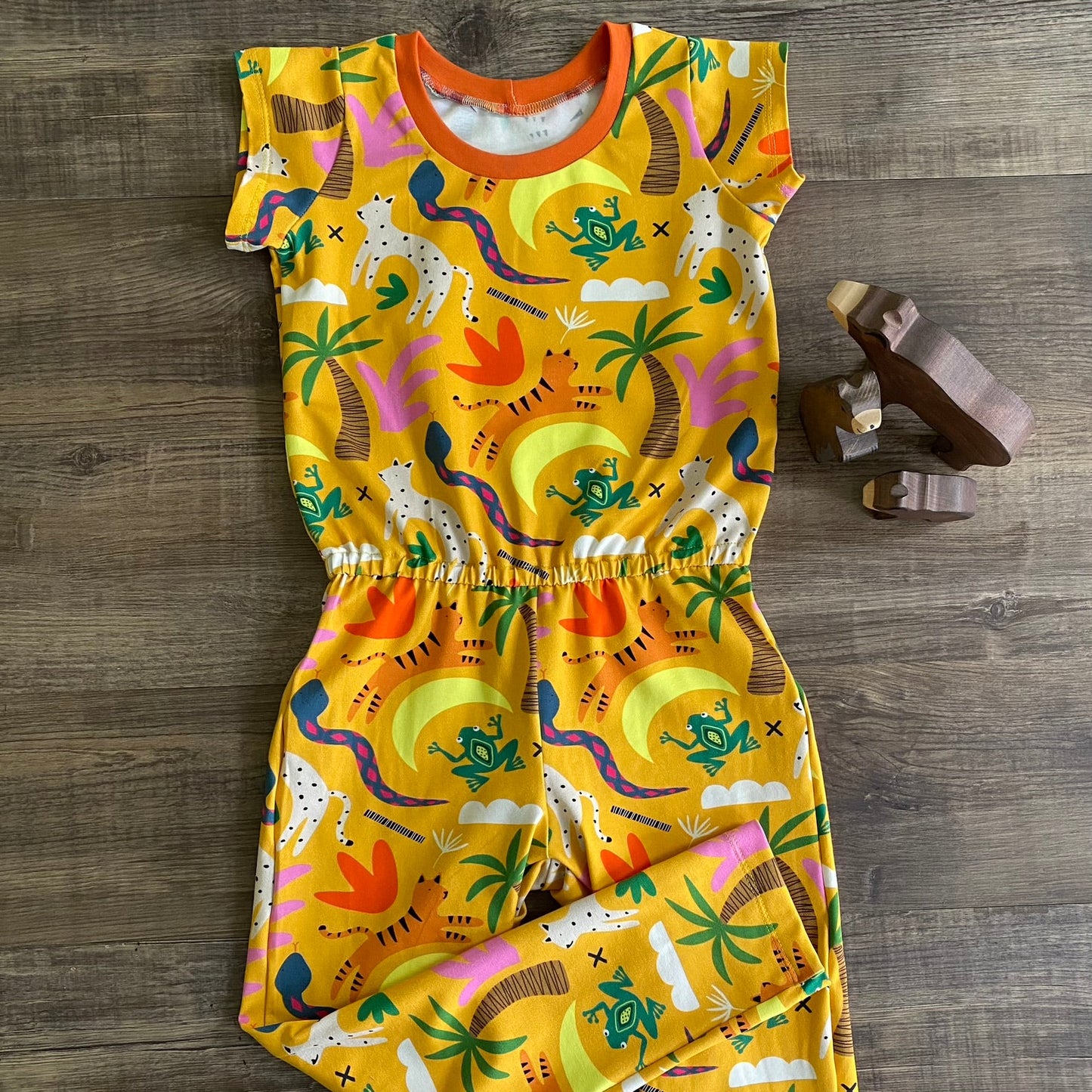 Jungle Sunshine - Big Kid Playsuit